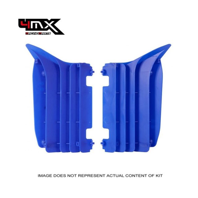 4MX Blue Radiator Louvers Yamaha YZ250/450F 2007-2009