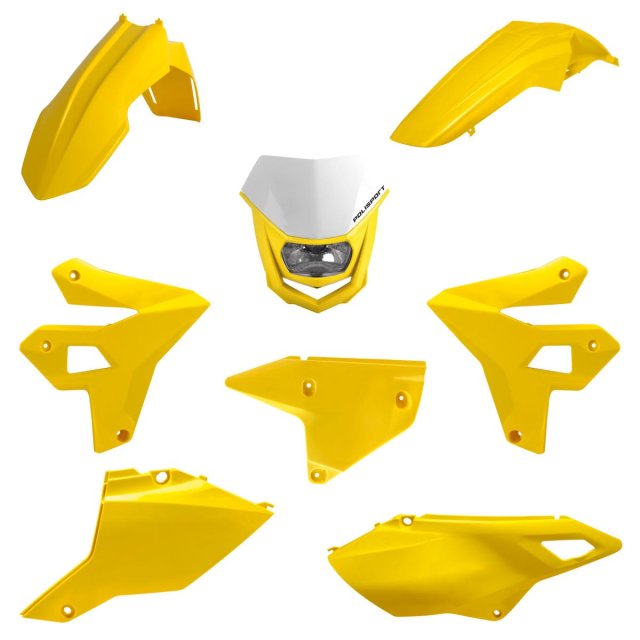 Kit Plásticos Restyling Polisport Suzuki DRZ 400 00-25 