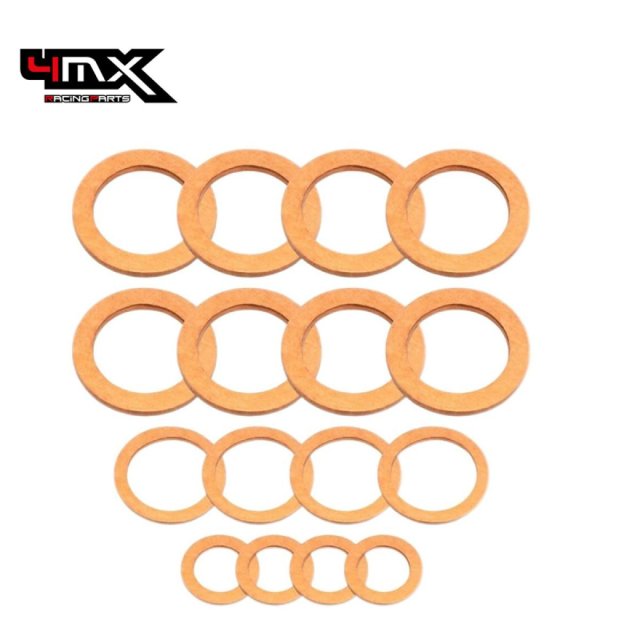 4MX Bronze Drain Plug Washers Pack KTM/Husqvarna/GasGas