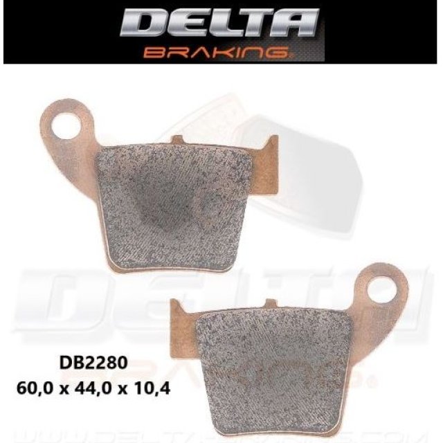 Pastilhas de Travão Frente Delta Braking  TM Racing MX85