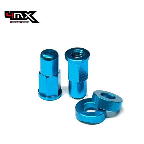 Porcas Bloqueador Pneu 4MX Azul