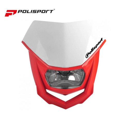Porta Farol Halo Polisport Branco/ Vermelho